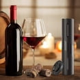 thumbnail image 5 of Automatic Wine Opener with Foil Cutter, One-touch Button Rechargeable Corkscrew Remover for Wine Bottles - Black Finish, 5 of 5