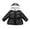 Black, variant on LUOGENLI Jackets for Girls 10-12 Colors Winter Coats Kids Toddler Baby Boys Girls Patchwork Padded Jacket Winter Warm Clothes Outerwear Coat Girls Jackets Size 6X Jackets for Girls 4-5 Years