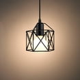 thumbnail image 3 of Lámpara colgante industrial NQ vintage con base Edison E27 color negro, 3 of 4