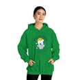 thumbnail image 6 of Miss My Home Climate Change South Pole Unisex Great Hooded Sweatshirt, 6 of 9