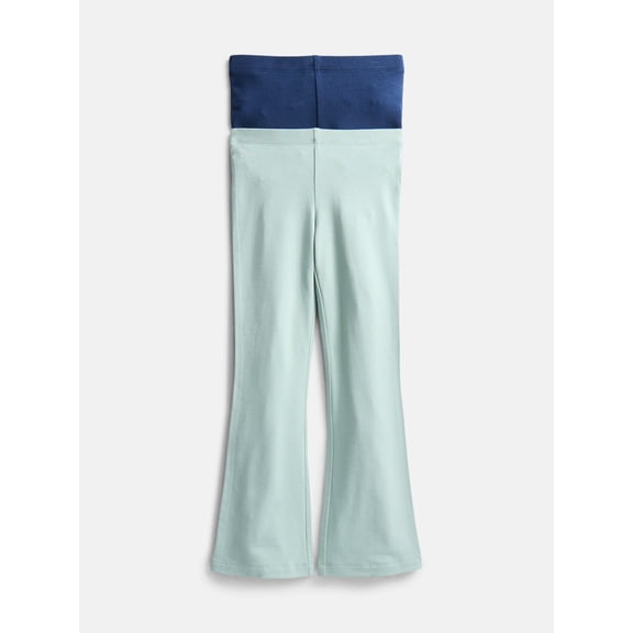 Wonder Nation Girls Flare Leggings, 2-Pack, Sizes 4-18 & Plus