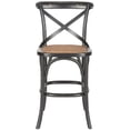 thumbnail image 3 of Safavieh Franklin X-Back Bistro Rustic Counter Stool with Footrest, 3 of 6