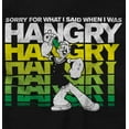 thumbnail image 2 of Popeye Sorry I Was Hangry Funny Retro Tank Top T Shirts Men Women Brisco Brands S, 2 of 6