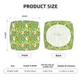 thumbnail image 6 of Uemuo Ducks and Flowers Pattern Waterproof Square Couch Cushion Covers, Magic Sofa Covers Washable, Stretch Sofa Seat Cushion Slipcovers, 6 of 9