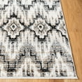 thumbnail image 3 of SAFAVIEH Sedona Katharine Southwestern Runner Rug, Dark Grey/Ivory, 2' x 8', 3 of 9