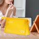 thumbnail image 1 of Neceser de Viaje Perfecl Organizador de Artículos de Tocador Bolsa de Almacenamiento Multiusos Bolsa de Maquillaje Impermeable Bolsa de Cosméticos Portáti Amarillo Horizontal, 1 of 8