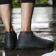 thumbnail image 2 of Fundas de silicona para zapatos, fundas para zapatos, botas de lluvia, reutilizables, fáciles de llevar para mujeres, hombres, niños Zapatos - Cubrezapatos impermeables Ormromra HMJM388-2, 2 of 5