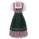 thumbnail image 4 of Vestido tradicional alemán a cuadros de alta calidad, traje Dirndl de Oktoberfest para mujeres adultas, Cosplay de Halloween, fiesta de lujo, 4 of 5