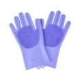 thumbnail image 5 of Guantes de silicona para lavar platos, guantes para tareas domésticas, finos, antideslizantes, anticalor, limpieza de cocina, cepillo mágico, protección laboral, 5 of 5