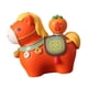 thumbnail image 1 of Figuras de caballo decorativas modernas, coleccionables, regalos de cumpleaños, estatuas de caballo para escritorio. Naranja, 1 of 8