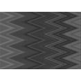 thumbnail image 1 of Ahgly Company Indoor Rectangle Patterned Charcoal Black Area Rugs, 2' x 5', 1 of 6