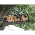 thumbnail image 6 of Nature Products USA Classic Cedar & Recycled Poly Lumber Wren Birdhouse with Predator Guard (Yellow), 6 of 7