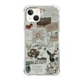 thumbnail image 1 of Newspaper Collage Case Compatible with iPhone 14,Unique Art Design TPU Bumper Cover Case, 1 of 6