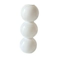 thumbnail image 1 of Florero de burbujas de vidrio Florero de vidrio para flores Propagación Decoración de jardín Botella de flores de arte Florero hidropónico para mesa Blanco perfecl florero de burbujas, 1 of 8