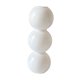 thumbnail image 1 of Jarrón de burbujas de vidrio, florero de vidrio, adorno para jardín, decoración de oficina, accesorios Blanco, 1 of 9