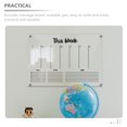 thumbnail image 3 of 1 juego de pizarra blanca transparente para pared con mensajes escritos a mano., 3 of 5