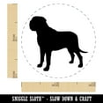 thumbnail image 2 of English Mastiff Dog Solid Self-Inking Rubber Stamp Ink Stamper - Red Ink - Mini 1/2 Inch, 2 of 7