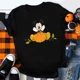 thumbnail image 3 of Camiseta de algodón con estampado de dibujos animados de Disney para niños y niñas, camiseta de verano con estampado de dibujos animados de Kawaii Harajuku, 3 of 5