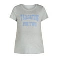 thumbnail image 6 of Time and Tru Women’s Maternity Graphic Print Tee, Sizes S-XXL, 6 of 6