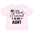 thumbnail image 3 of Inktastic My Best Friend is My Aunt with Hearts Boys or Girls Toddler T-Shirt, 3 of 5