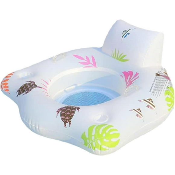 Pool Float Lounger, Inflatable Pool Lounger, Floating Pool Chair, Water Float