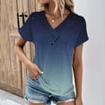 thumbnail image 2 of Blouses for Women Dressy Casual Trendy Western V Neck Tshirts Spring Fashion Clothes Summer Tops for Women Trendy, 2 of 5