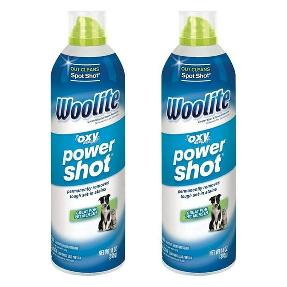 Woolite Oxy deep Power Shot Spot and Stain Remover — Residential Use, Standard Application