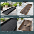 Rain Gutter Downspout Splash Block Extensions For Water Drain24