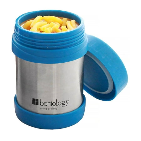 Bentology Stainless Steel Vacuum Insulated Food Jar - 11 oz Teal - Contains no Phthalates, BPA, or