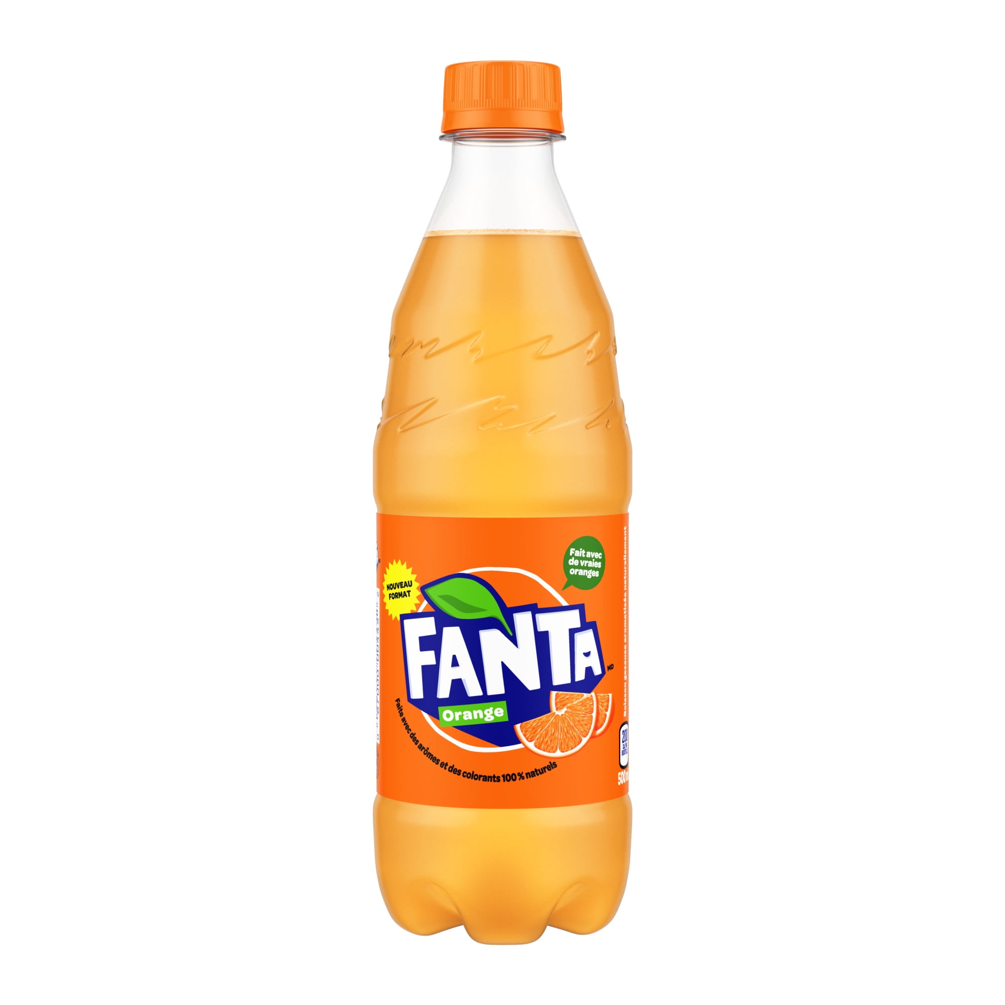 Fanta Orange Bottle, 500 mL