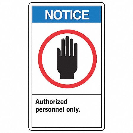 

Accuform Safety Label 5in x 3.5in Vinyl PK5 LADM800VSP