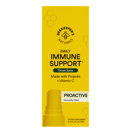 Beekeeper's Naturals Propolis Immune Support Spray With Vitamin C