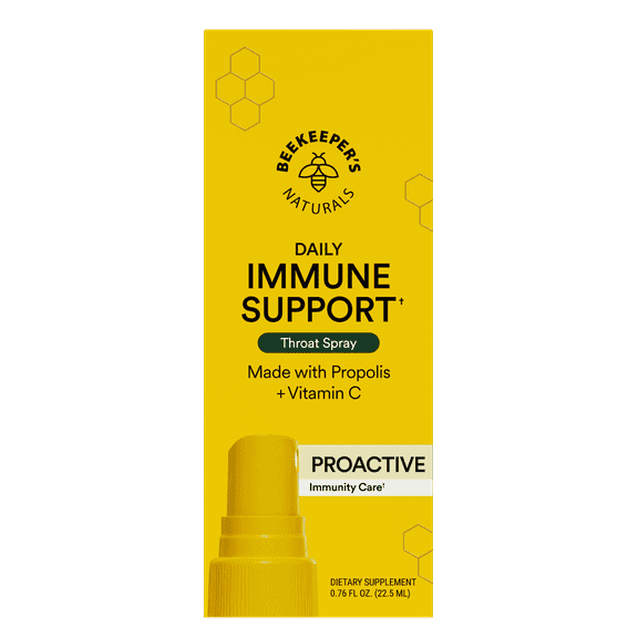 Beekeeper's Naturals Propolis Immune Support Spray With Vitamin C