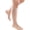 Silky Beige, variant on Jobst ACTIVA Opaque Compression Knee High Socks - 15-20mmHg Black Small