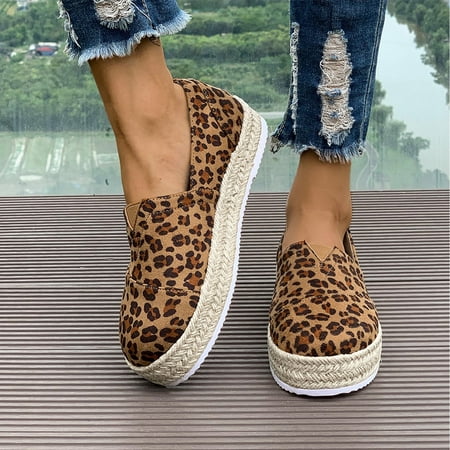 Women s Flat Comfortable Casual Shoes Solid Color Comfort Dress Shoes Casual Leather Loafers Flats Brown 5.5