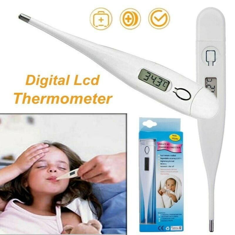 Digital Thermometer Waterproof LCD Digital High Precision Accurate