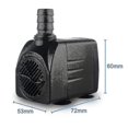 thumbnail image 4 of Submersible pump, ultra-quiet water pump with fountain pump, 4 of 4