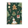 thumbnail image 6 of Yayeee Garden Flag 12" x 18" Double Sided Outdoor Yard Lawn Holiday Decorations, Green Christmas Trees, 6 of 6