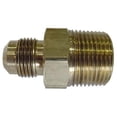thumbnail image 1 of Marshall Excelsior Propane Adapter Fitting MEF48-6-4 Half Union; 3/8 Inch Male Flare x 1/4 Inch MNPT; Brass; Single, 1 of 1