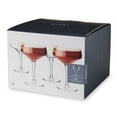 thumbnail image 7 of Viski Raye Stemmed Coupe Glasses, Champagne Glasses, Bar Gifts 7oz Set of 4, 7 of 7