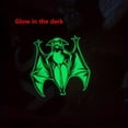 thumbnail image 4 of 8 Pcs Glow-in-the-Dark Halloween Bat Stickers - Classic Design, Perfect for Outdoor Decor, 78.74inch Fish Line Included, 4 of 5