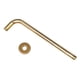 thumbnail image 1 of Golden Chrome Black Antique Shower Head Extension Pipe Wall Arm Shower Arm Bathroom Accessory (Standard 1/2) Nsh102, 1 of 5