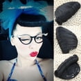 thumbnail image 6 of Clip in Bangs Synthetic Short Curly Retro Bangs for Women Clip in Retro Bangs Classic Fake Fringe Extension Natural Synthetic Bangs Hairpieces, 6 of 7