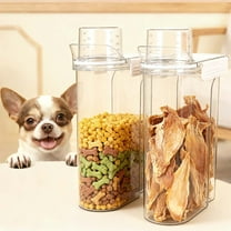 Pet Food Containers, 6-10 lbs Capacity Dog / Cat Food & Bird Seed Storage Container, 2 Pack, Easy to Carry
