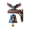 thumbnail image 6 of USA 250th Anniversary Patriotic Eagle Wall Bell – Resin Decorative Chime for 1776-2026 Celebration, Vintage American Liberty Decor for Home & Outdoor, 6 of 7