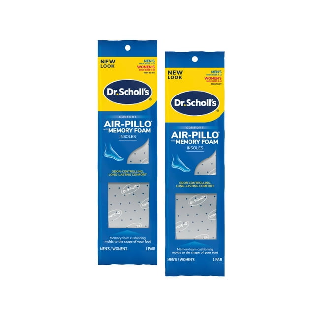 Plantillas Dr. Scholls Air-Pillo dobles unisex (paquete de 2)