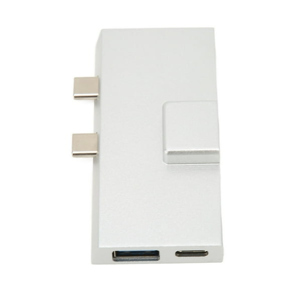 USB C Hub, Dual USB C Expansion Hub 7 Ports 100W PD Fast Professional For Projector For Laptop