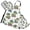 Cool Crocodile with Skateboard, variant on Cartoon Cute Daisy and Crocodile 5 Pcs Kitchen Set Heat Resistant Oven Mitts and Non-Slip Pot Holders with Adjustable Cooking Apron