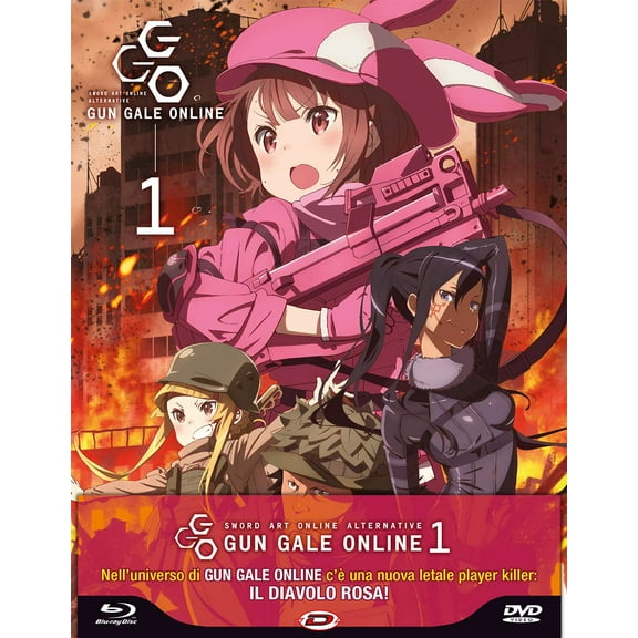 Sword Art Alternative Gun Gale Online #01 (Eps 01-06) (Blu-Ray DVD) (Ltd) (Blu-ray)