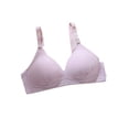 thumbnail image 2 of LYMAYTER Women Teen Girls Sports Bra Soft Cotton No-Wire Breathable Vest for Training Bra 75-90A, 2 of 8